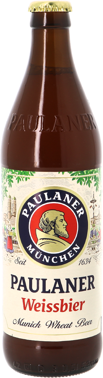 Paulaner Hefeweissbier VC  **
Allemagne Harasse