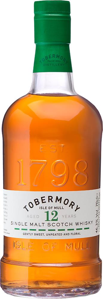 Tobermory Whisky 12 ANS
Isle of Mull
