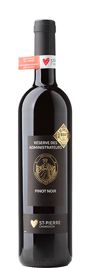 *Pinot Noir du Valais 
Administrateurs C/Bois AOC