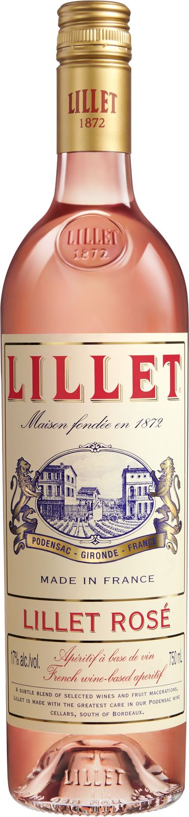 Lillet Rosé
Apéritif à base de vin