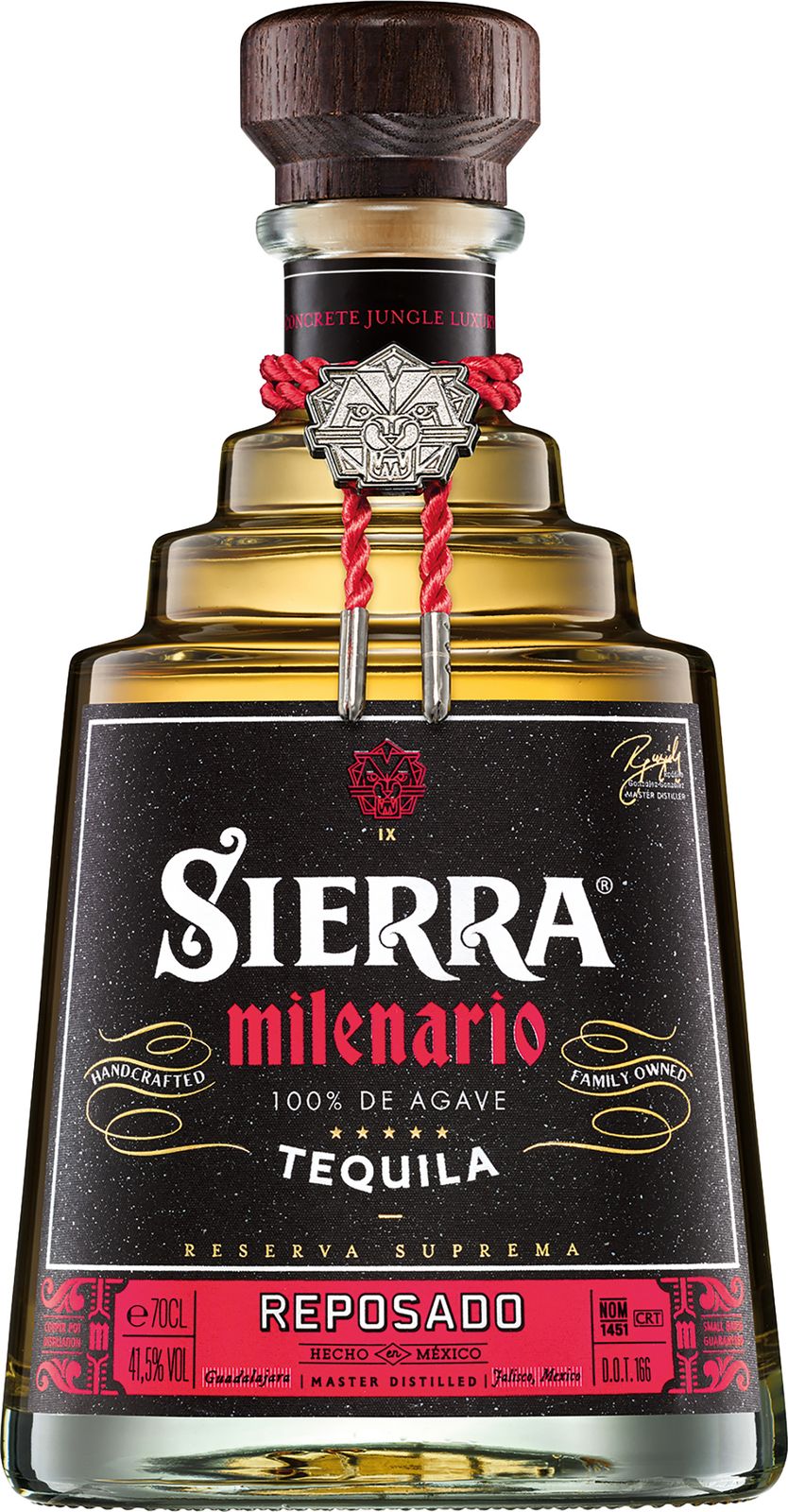 Sierra Tequila 
Milenario Reposado 100 Agave