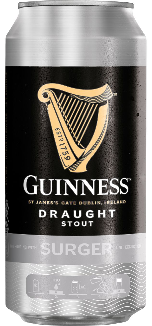 Guinness Surger Boîte Pour Machine  **
Irlande 24-pack