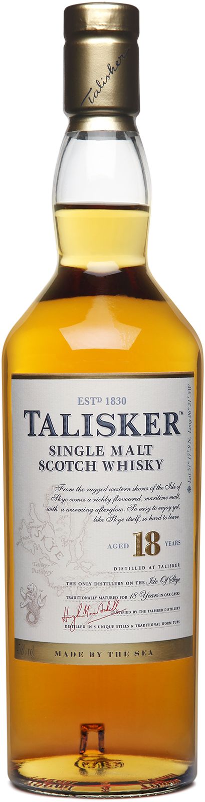 Talisker Whisky 10 ans
Single Classic Malt Sélection