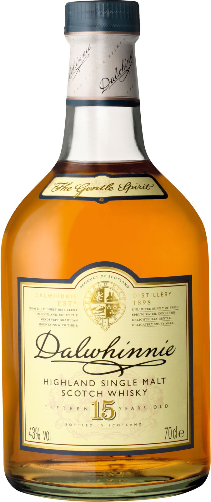 Dalwhinnie Whisky 15 ans
Single Classic Malt Sélection