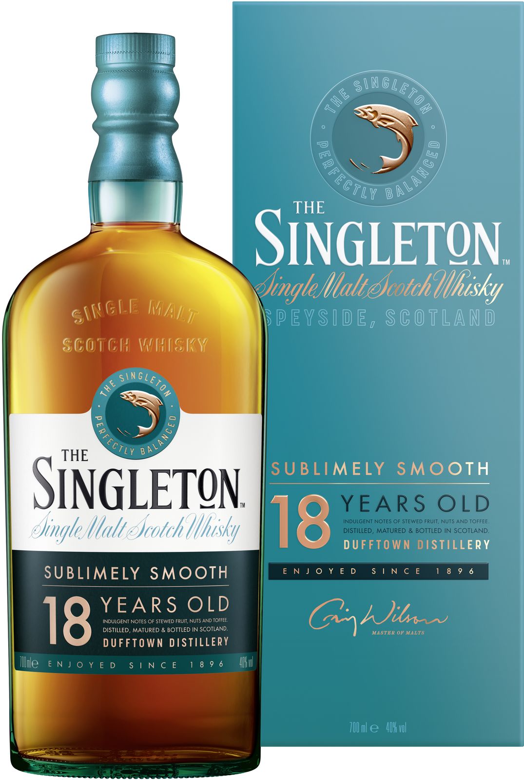 Singleton Whisky 18 ans 
Single Malt Glen Ord SR 20