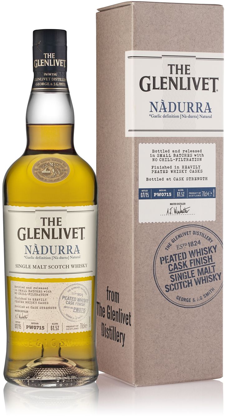 Glenlivet Whisky 
Nadurra Peated