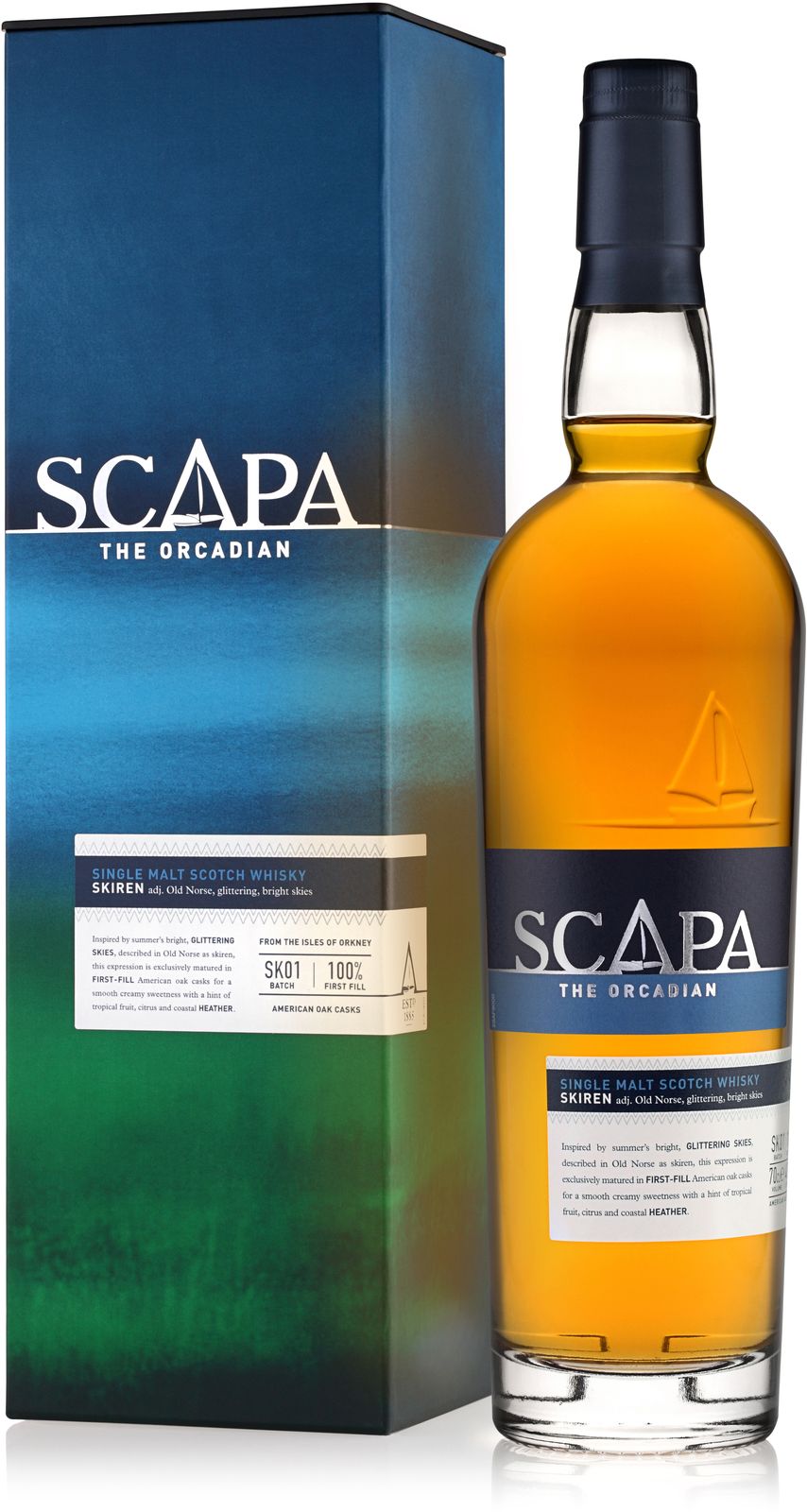 Scapa Whisky The Orcadian 
Orkney Malt Skiren