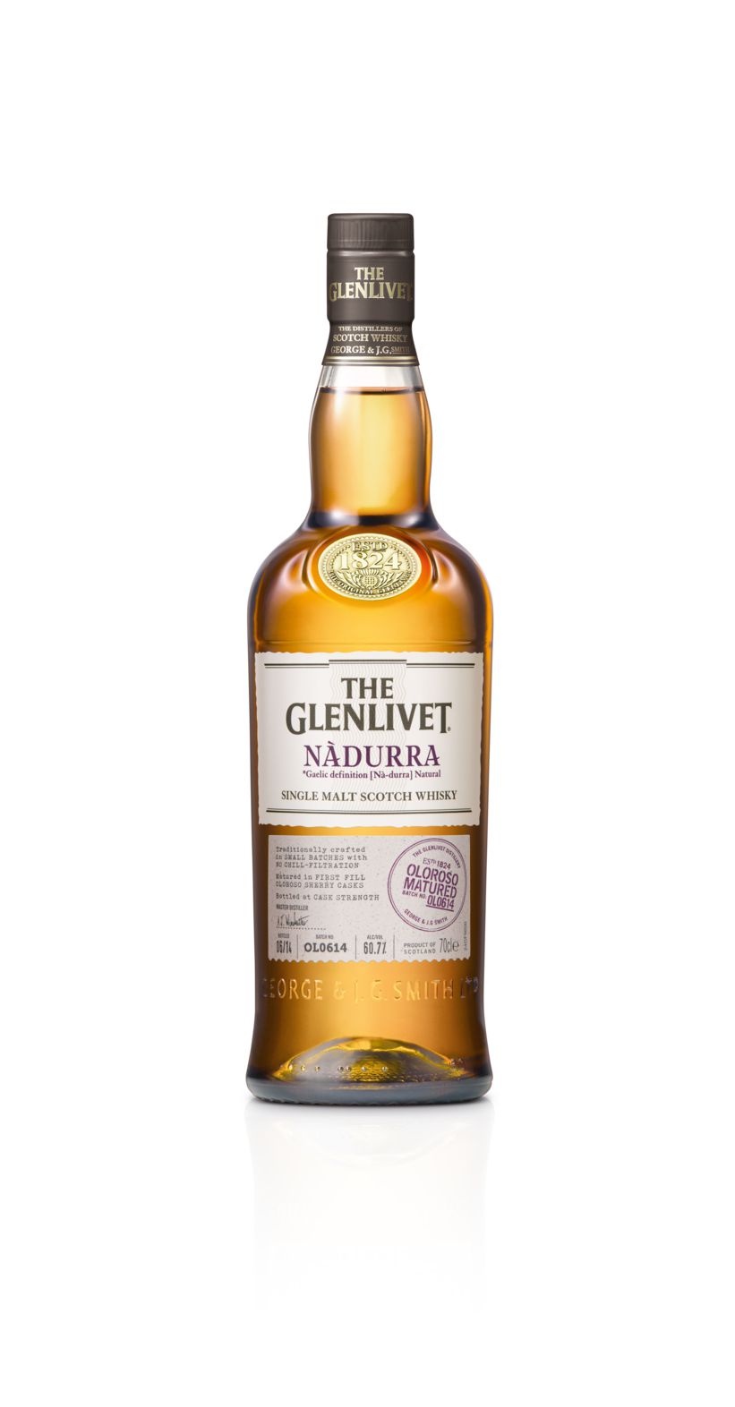 Glenlivet Whisky Nadura 
Single Malt OLOROSSO