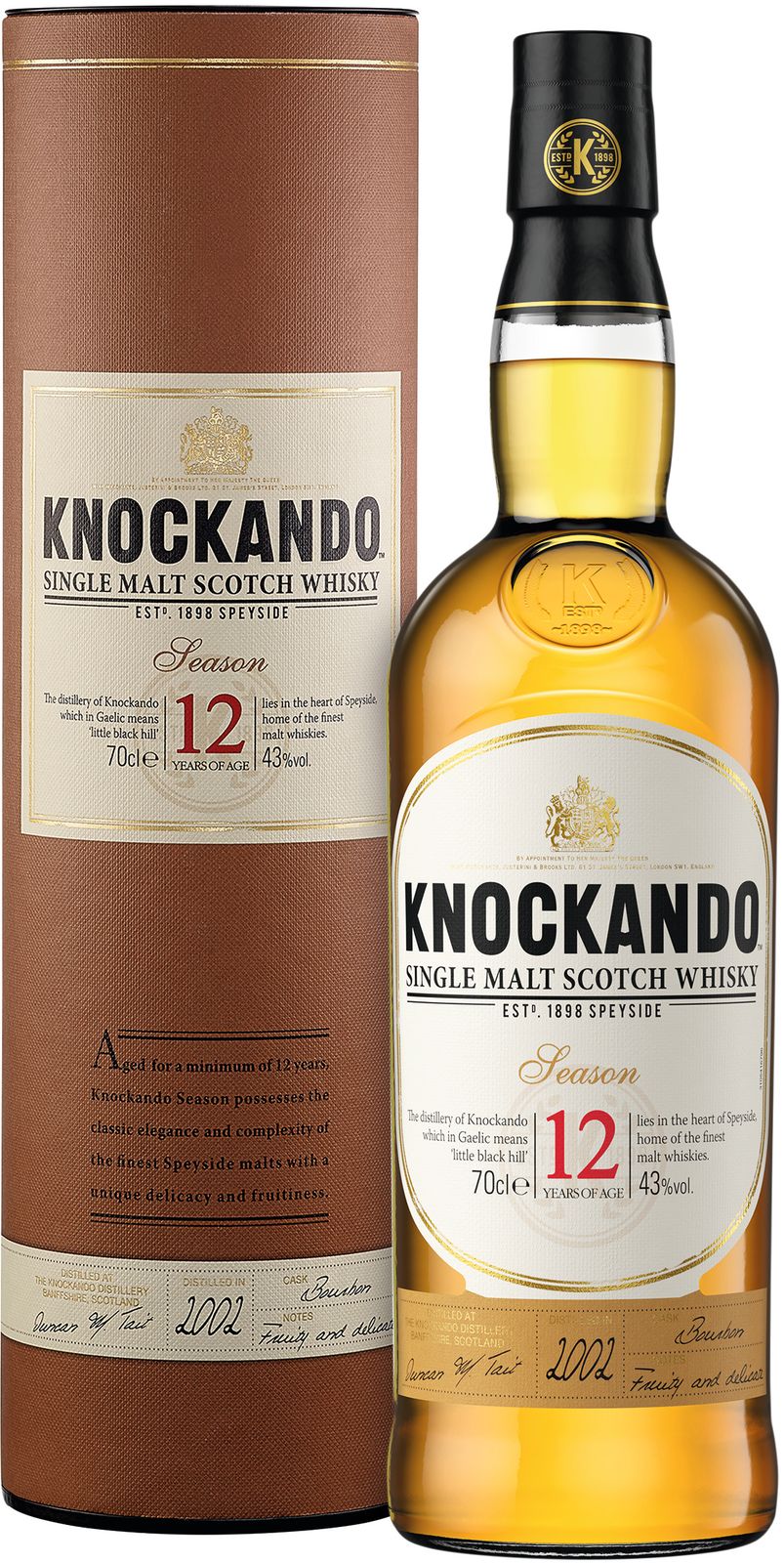 Knockando Whisky 12ANS 
Single Classic Malt Sélection