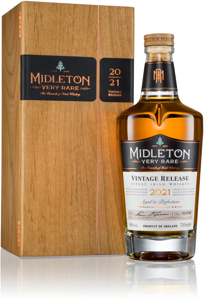 Midleton Whiskey  
Very Rare Triple Distilled