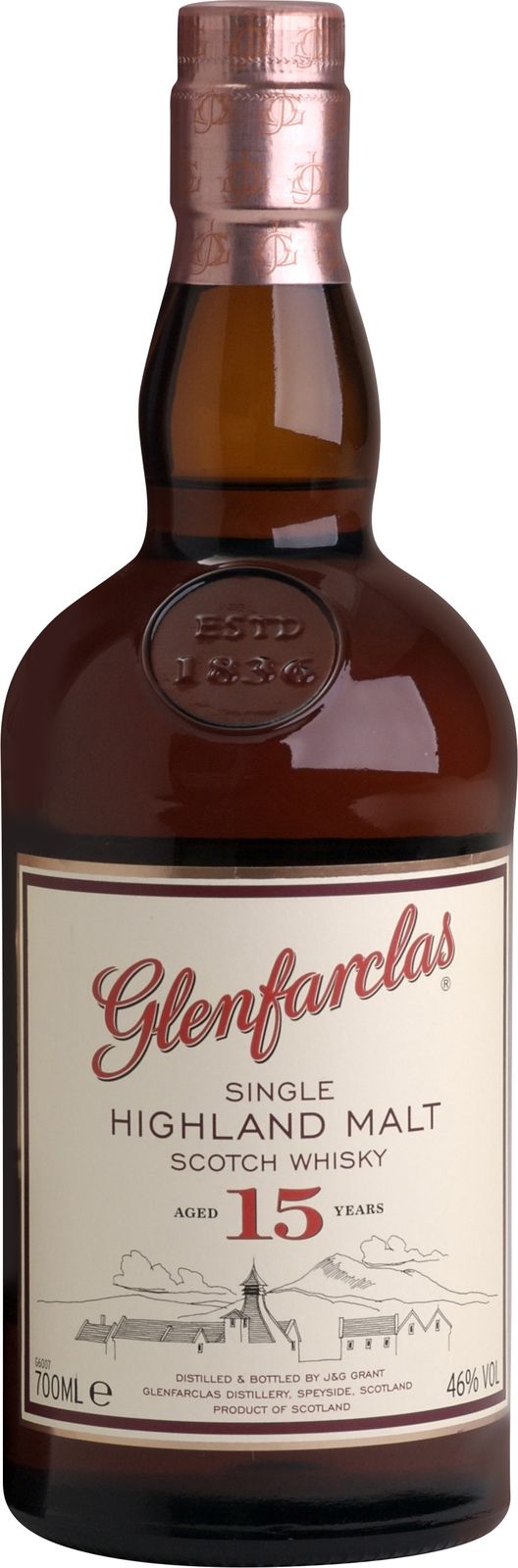 Glenfarclas Whisky 15 ans
Single Malt