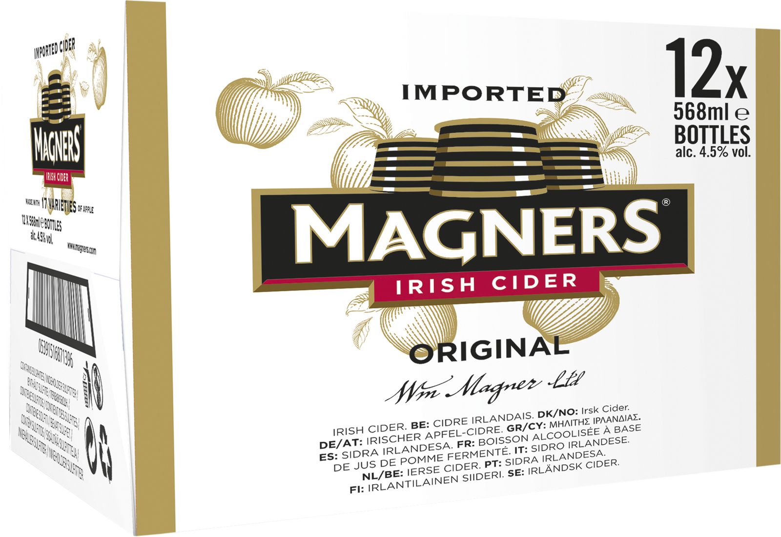 Magners Cidre Pomme VP
12-pack