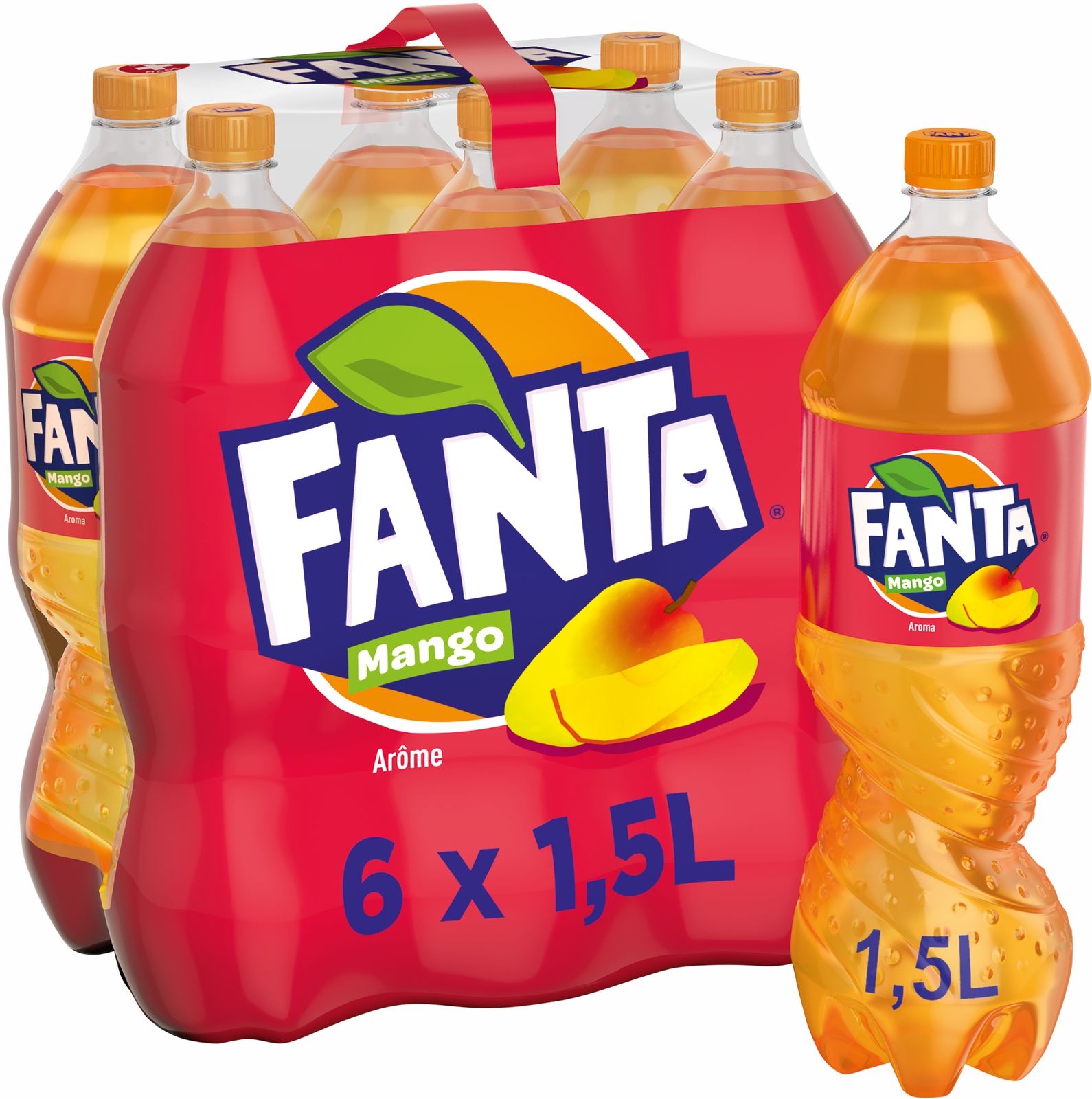 Fanta Mango 6-Pack Pet  **