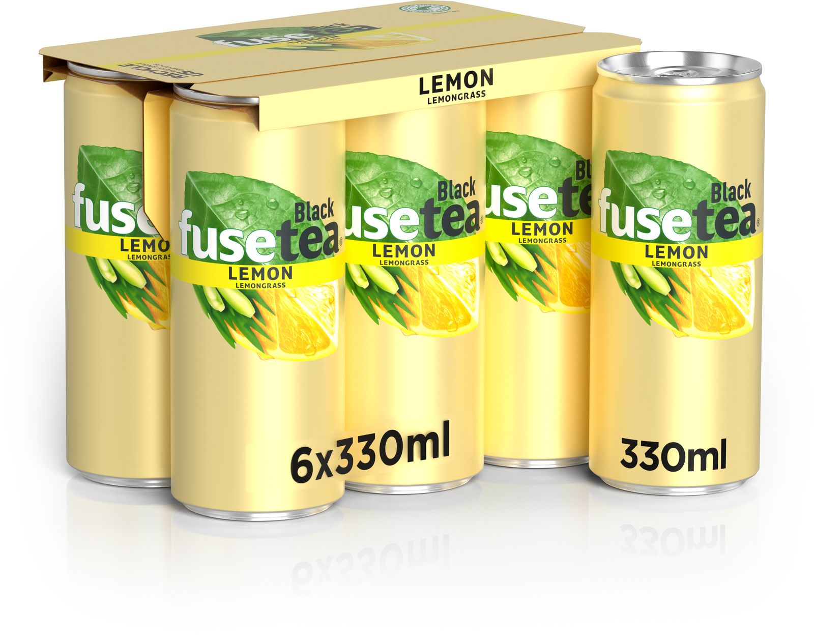 Fuse Tea Lemongrass Boîte  **
4 x 6-Pack