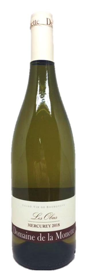 Mercurey Blanc Les Obus AC
Domaine de la Monette Bio