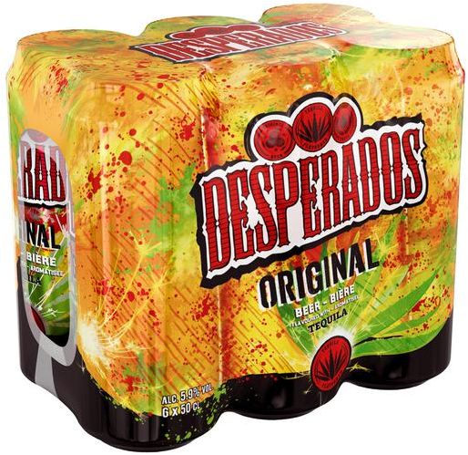 Desperados Boîte  **
4 x 6-Pack France