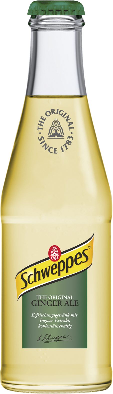 Schweppes Ginger Ale VC
Harasse