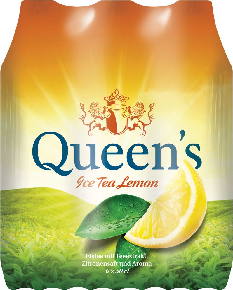 Queen's Ice-Tea Citron Pet  **
4 x 6-Pack