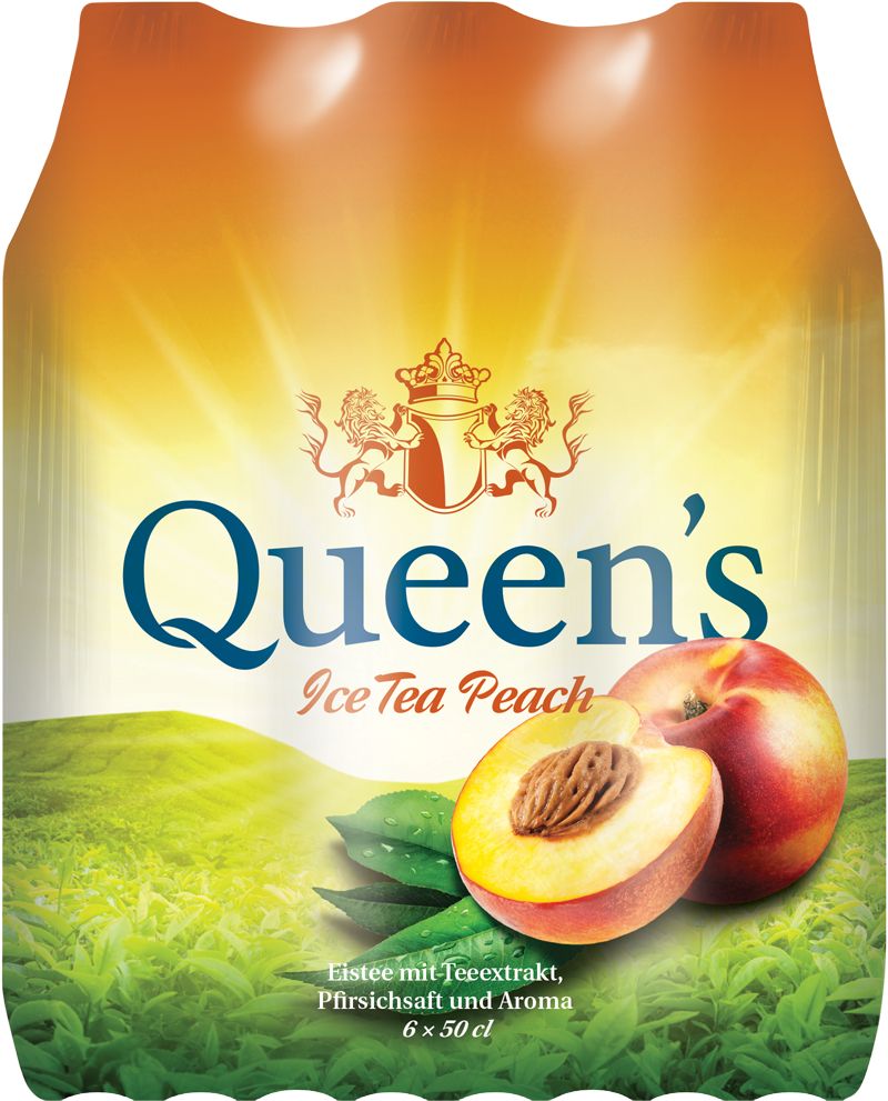 Queen's Ice-Tea Pêche Pet  **
4 x 6-Pack