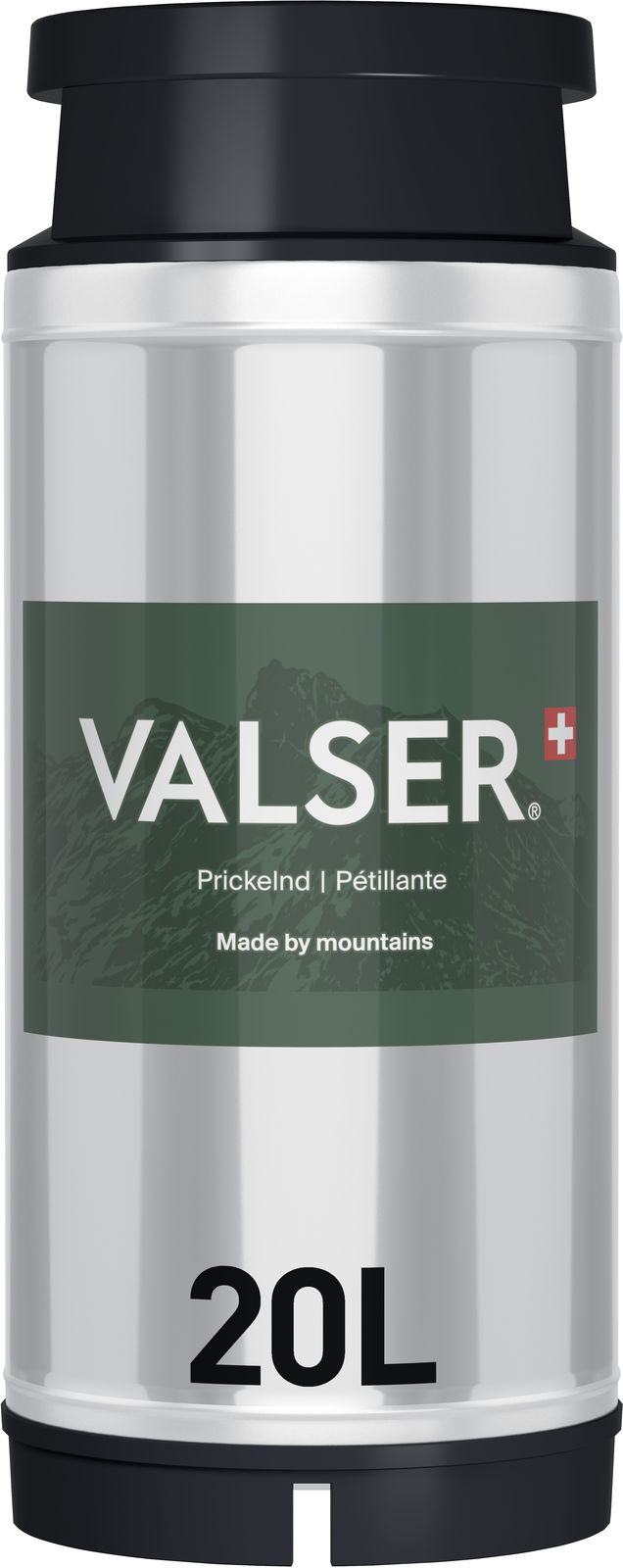 Valser Prickelnd/Pétillante 20L Fut  **