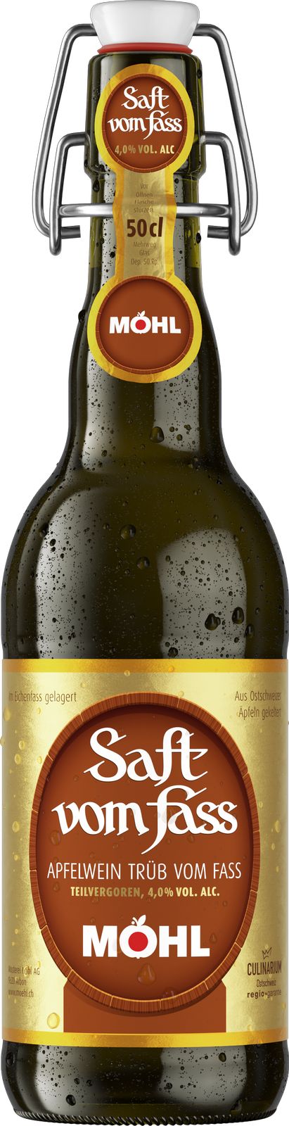 /Mohl Cidre Fermenté 
Trub Non filtré Harasse VC
