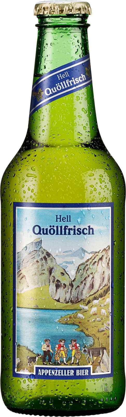 Appenzeller Biere VP  
Quollfrisch Hell Lager 10-Pack