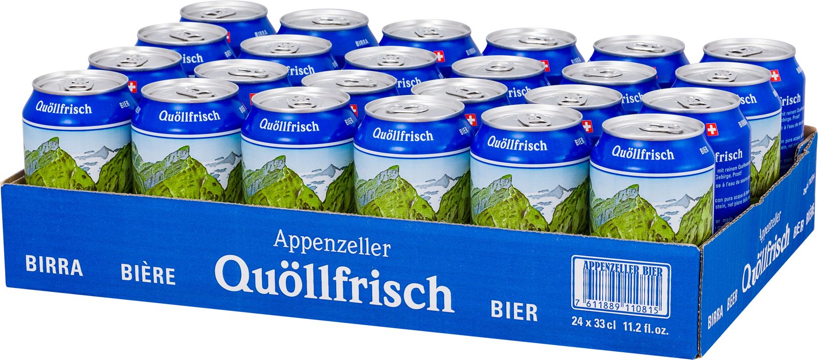 Appenzeller Biere Boite  **
Quollfrisch Hell Lager