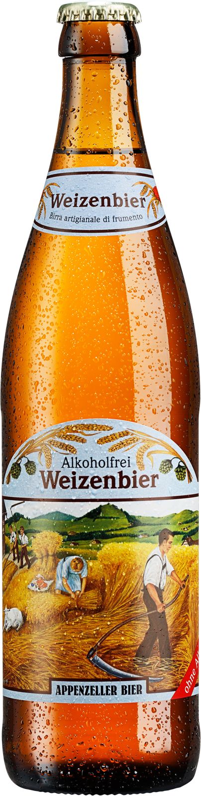 Appenzeller Biere VC  **
Weizen sans alcool non filtrée