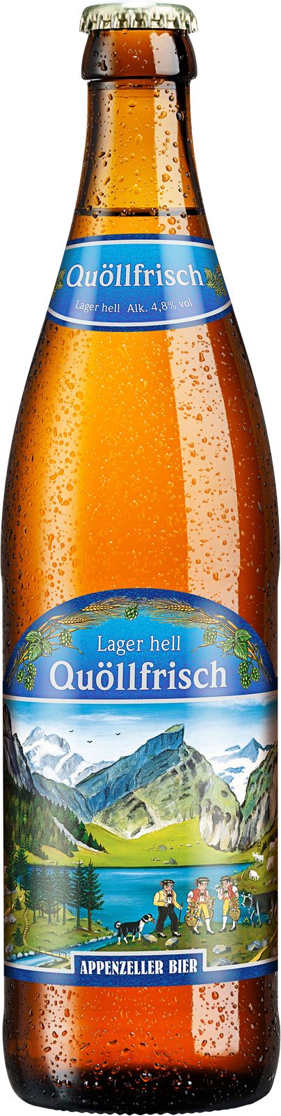 Appenzeller Biere VC  Harasse
Quollfrisch Hell Lager