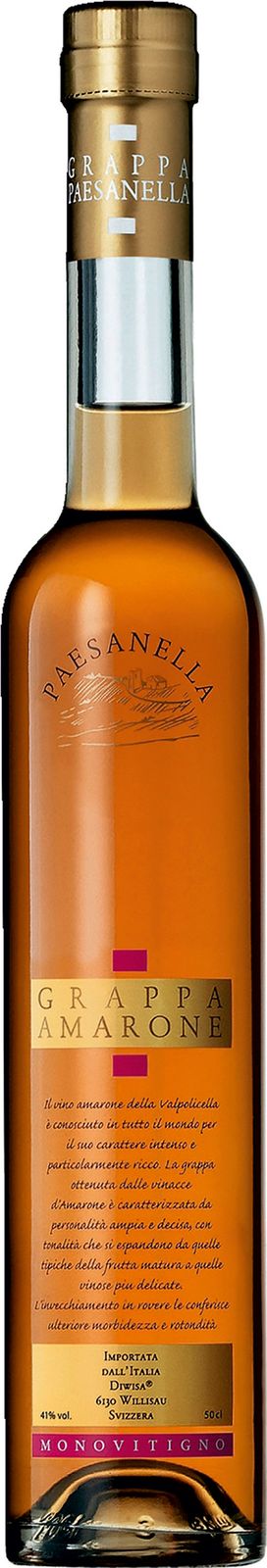 Paesanella 
Grappa amarone barrique