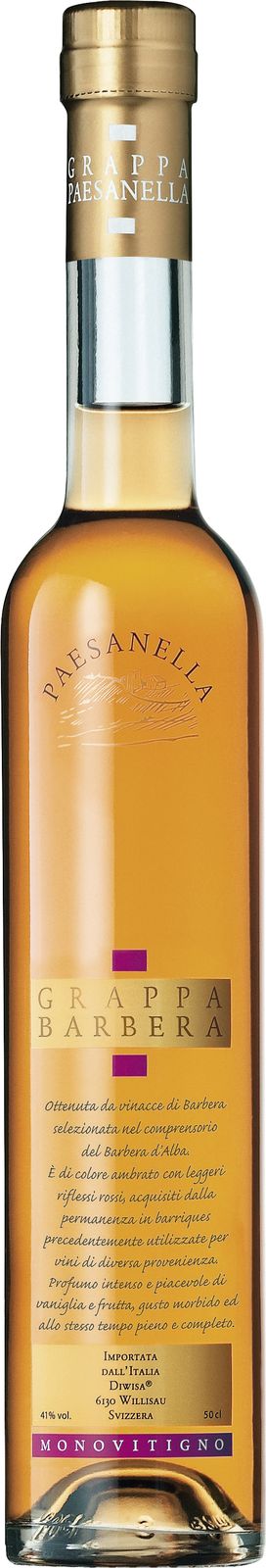 Paesanella 
Grappa Barbera Barrique