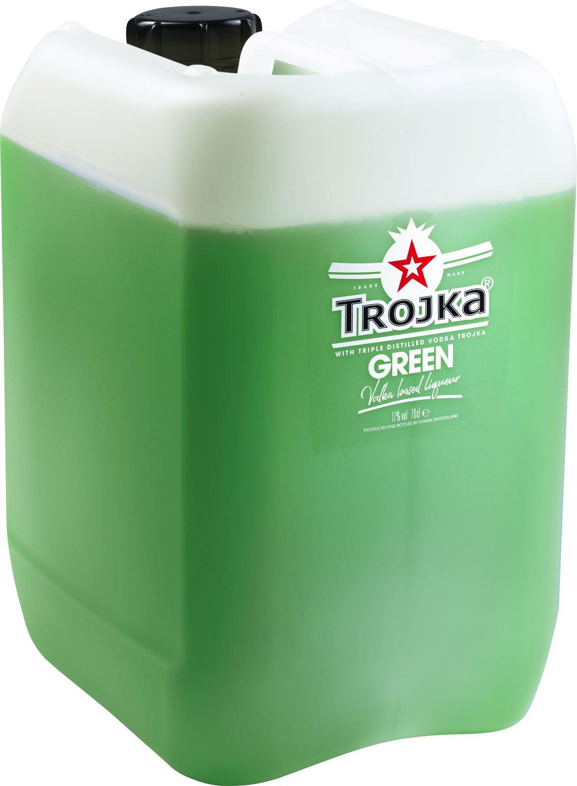 Trojka Green 
Vodka 10L Bidon