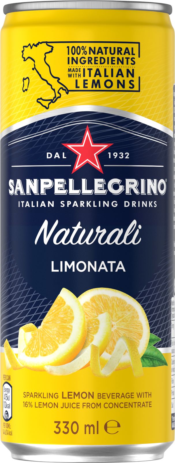 Sanpellegrino Limonata
Boîte 4 x 6-pack