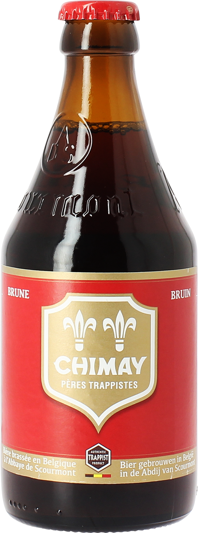 Chimay Rouge  VC
Harasse Belgique 
Etiquette rouge