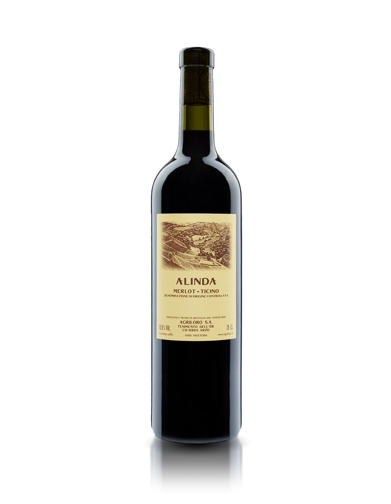 Alinda Merlot Rosso 
Azienda Agricola Agriloro Tessin