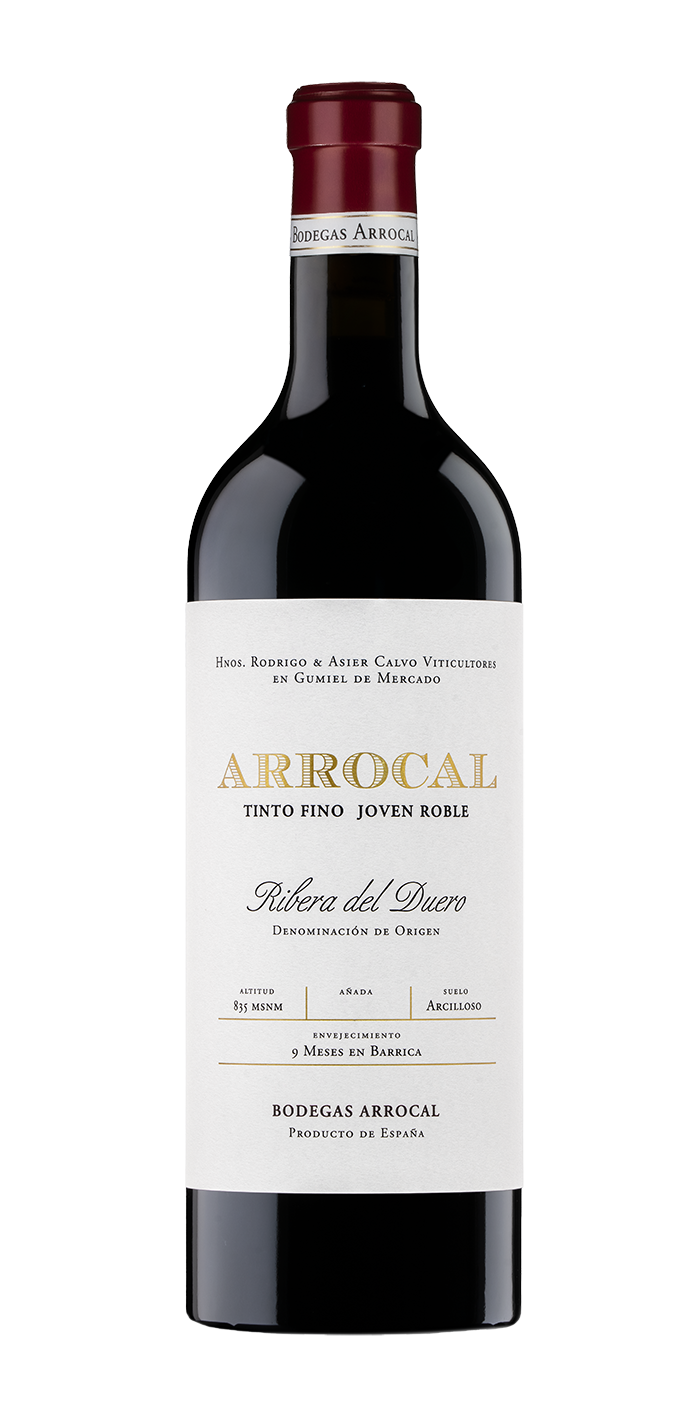 Tinto Fino Joven 
Bodegas Arrocal Ribera del Duero DO