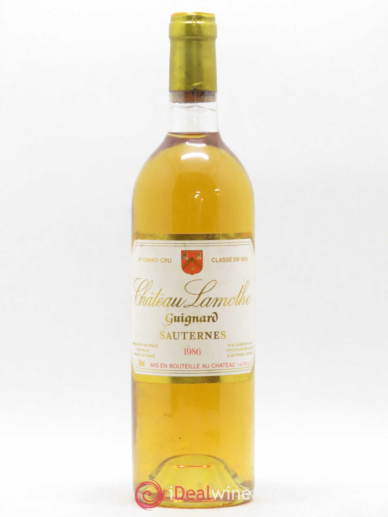 Château Lamothe-Guignard
Sauternes 2ème Grand Cru Classé C/Bois