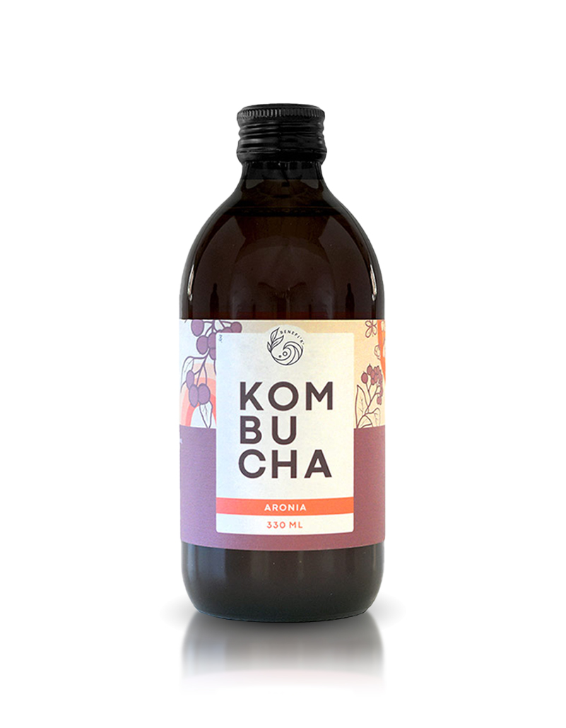 *Benefi'k Kombucha VP
Aronia 12-pack