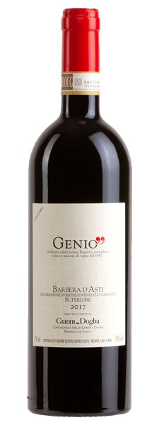 Barbera d'Asti Superiore Genio DOCG
Azienda Vitivinicola Gianni Doglia