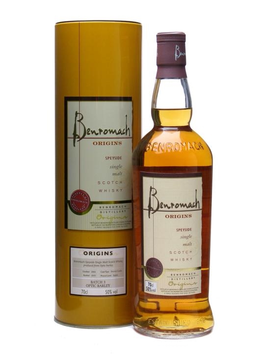 *Benromach Whisky Origins 
Optic Barley B3 