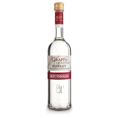 Bepi Tosolini Grappa 
Merlot