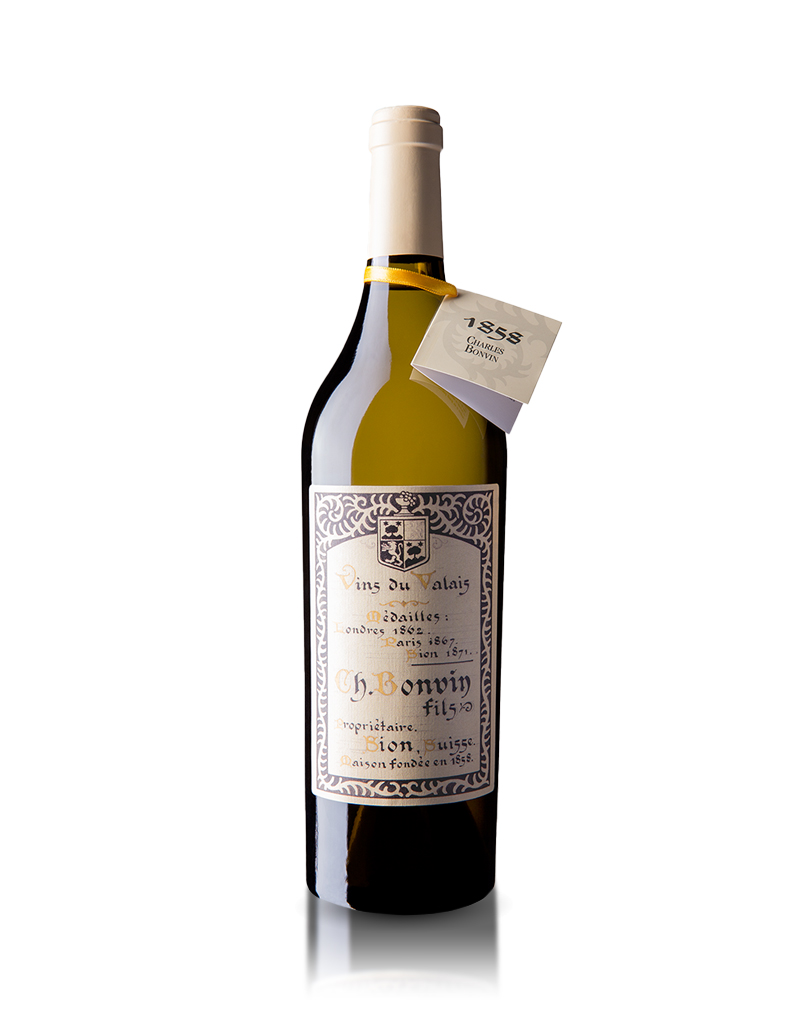 *Cuvée 1858 Assemblage Blanc
Cave Bonvin AOC C/Bois
