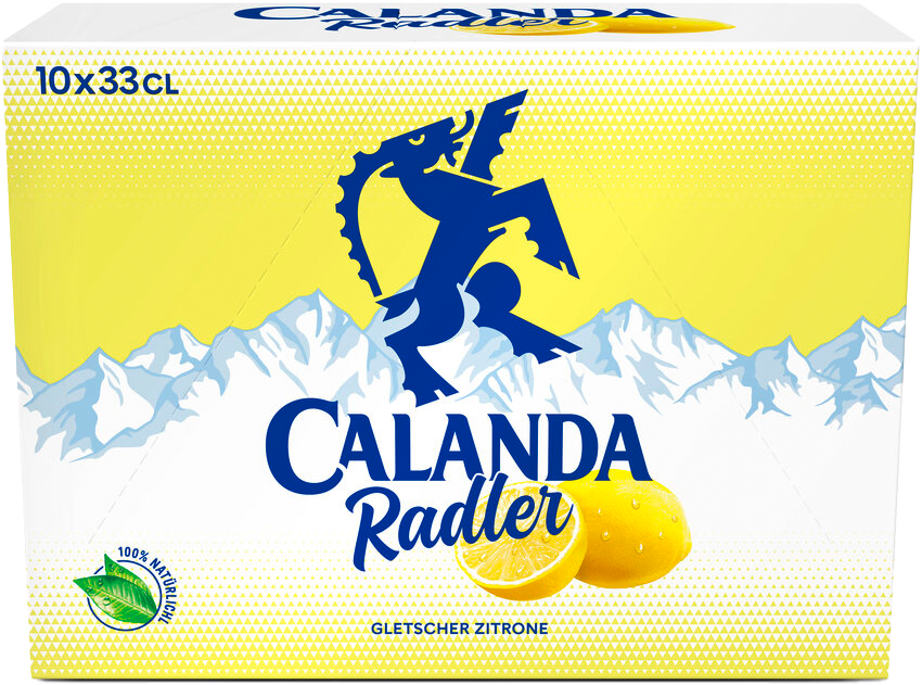 Calanda Radler 2.0% VP
10-Pack
