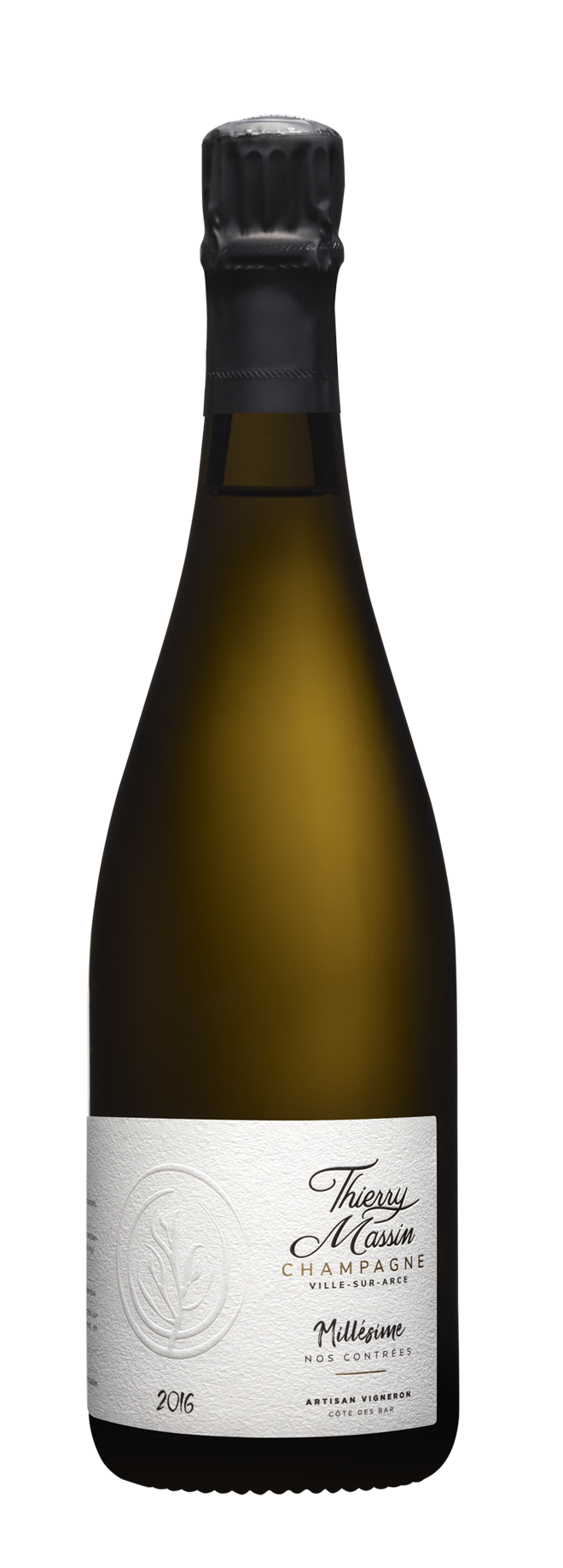 Champagne Thierry MassinBrut Millésimé100% Pinot NoirGuide Gault et Millau 2022