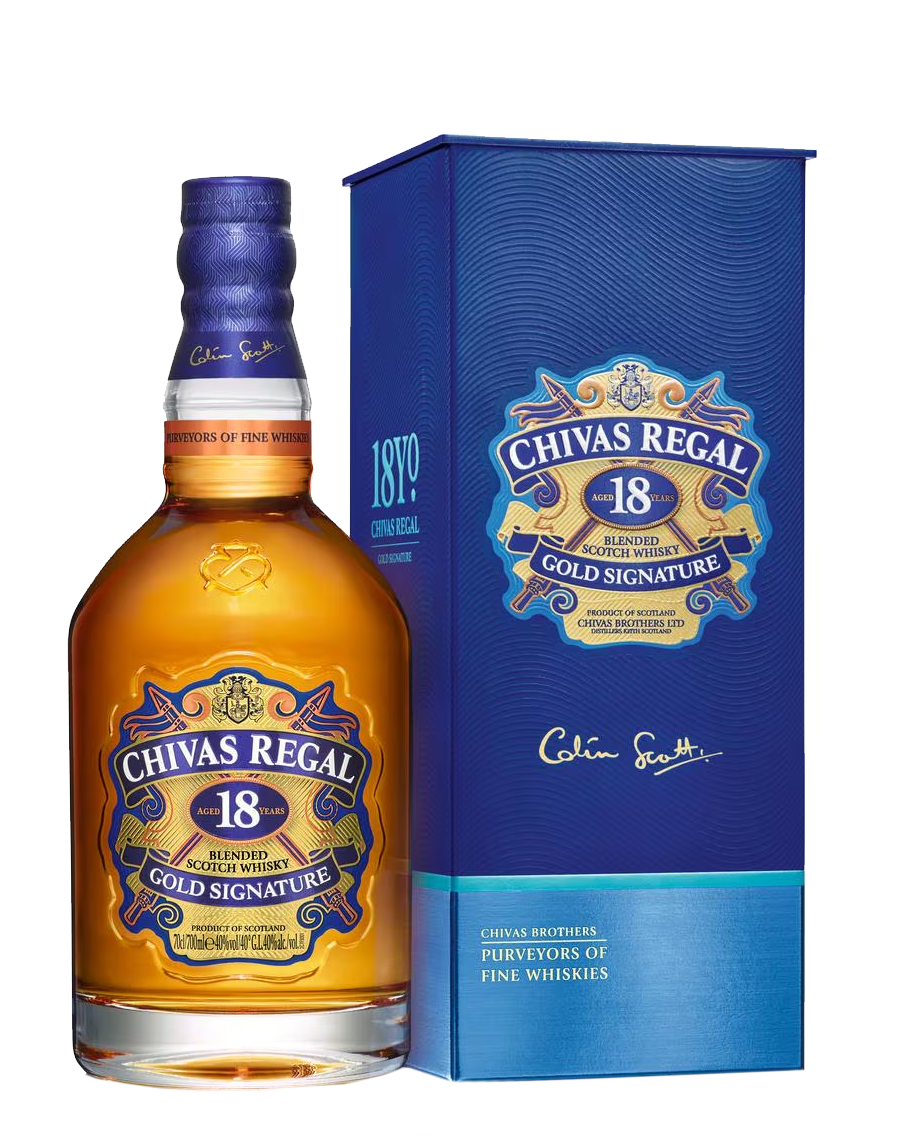Chivas Whisky 18 ans
Blended Scotch étui