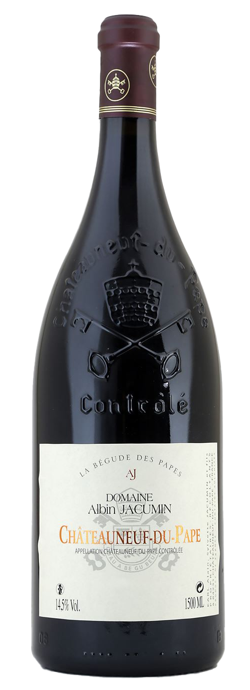 Châteauneuf-du-Pape rouge la Bégude 
Domaine Jacumin AOP c/bois