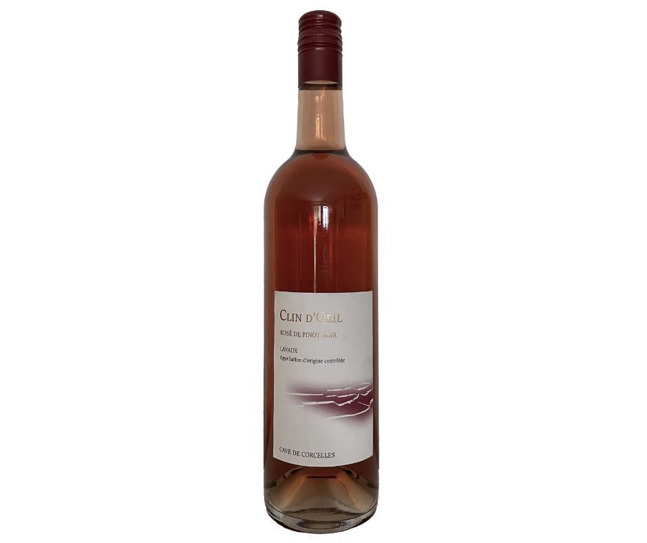 Clin d'Oeil Rosé de Pinot Noir  **
Cave de Corcelles AOC