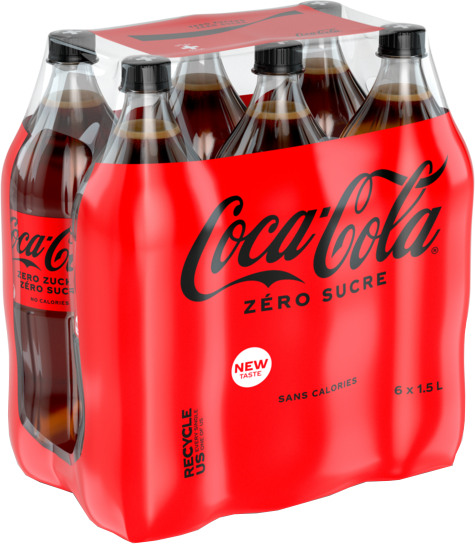 Coca-Cola zéro 6-Pack Pet