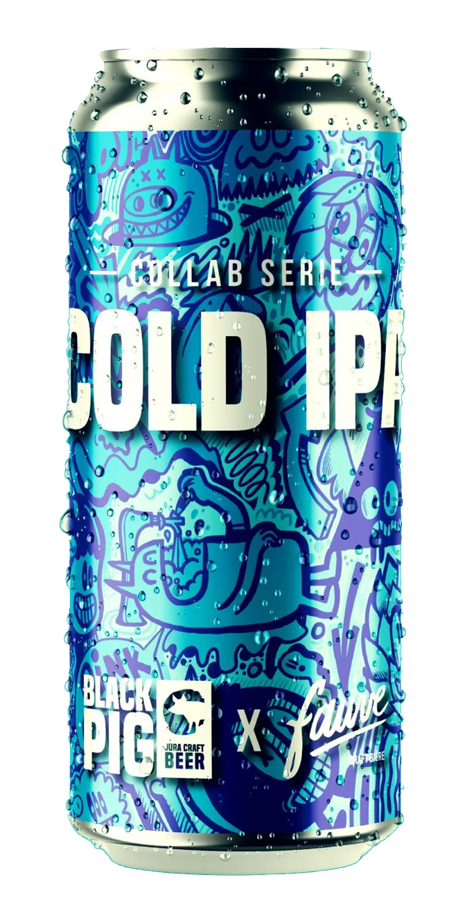 Cold IPA india pale saison boîte **Brasserie Blackpig