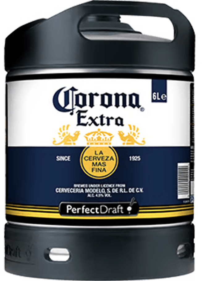 Corona Extra 6l mini-fût
Perfect Draft